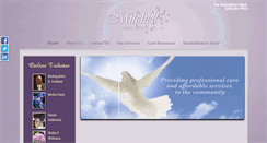 Desktop Screenshot of ginamitchellfunerals.com